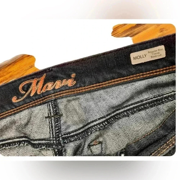 Mavi Women's Boot Cut Jeans - Indigo - Picture 8 of 13